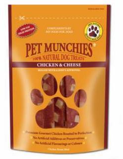 Pet Munchies Chicken & Cheese Dog Treats 8 for the price of 7